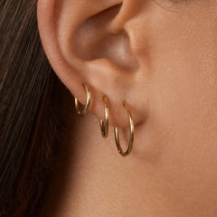 Verbena 18K Gold Earrings - 10MM