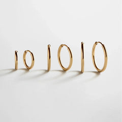 Verbena Waterproof Earring Set - Gold