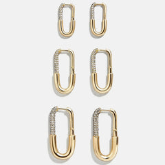Liza Hoop Earrings - Large