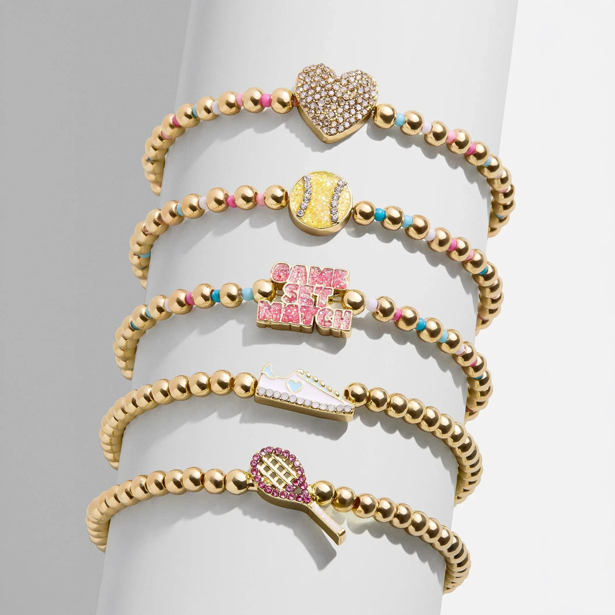 Match Point Kids' Pisa Bracelet Set - Tennis
