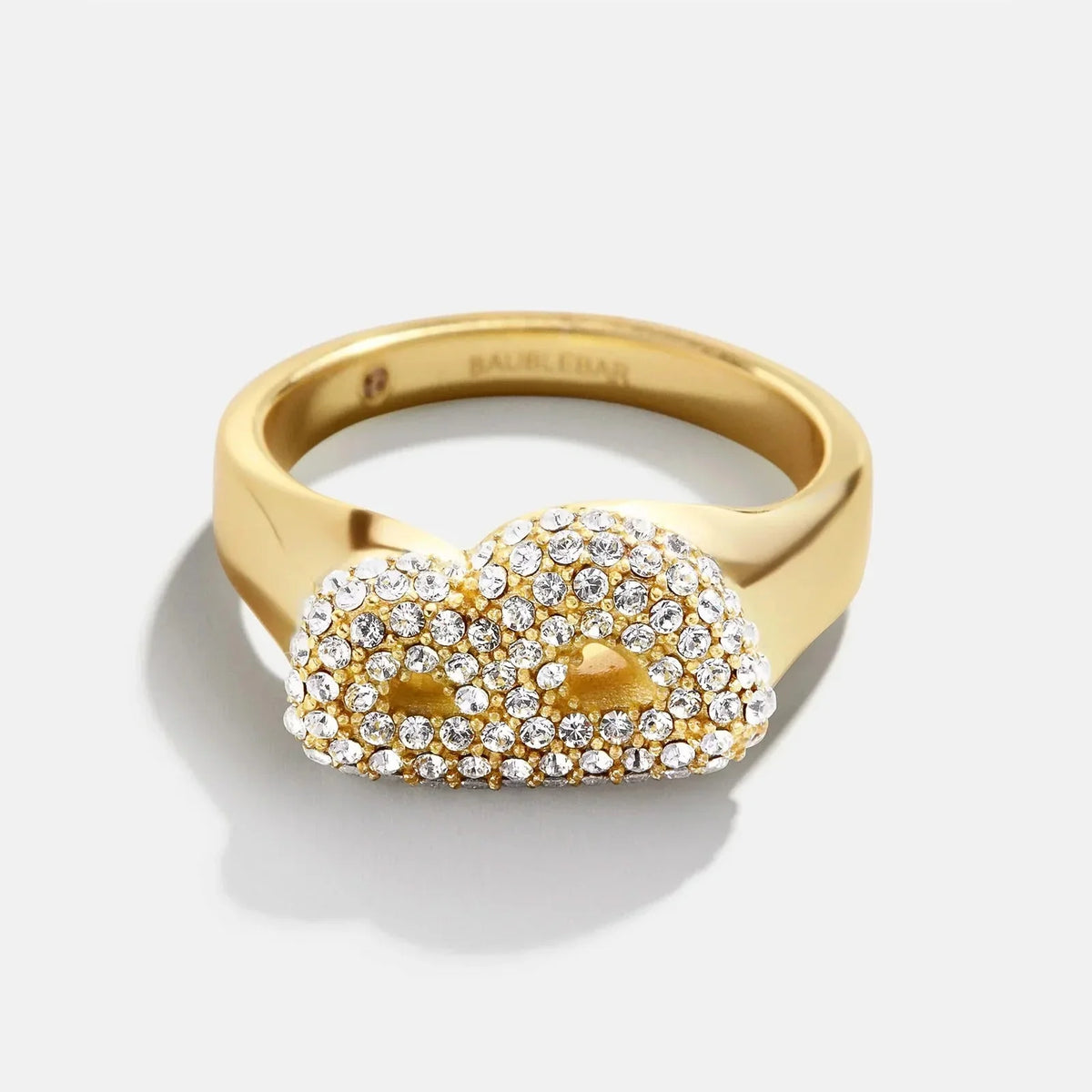 Mini Bubble Initial Ring - S