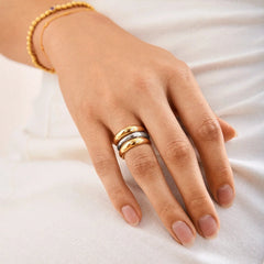 Moxie Ring - Gold/Silver