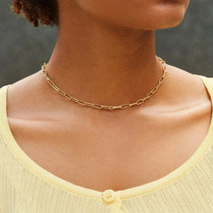 Mini Hera Necklace - Gold Plated Brass