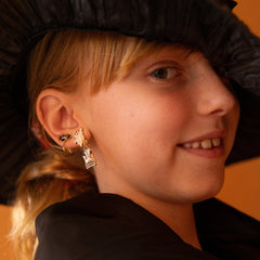 Lights Fright Kids' Clip-On Halloween Earring Set - Multi