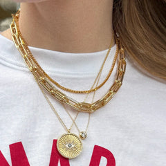 Layered Hera Necklace - Gold