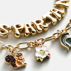 Michigan State University Charm Bracelet Set - Michigan State University