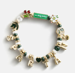Michigan State University Beaded Charm Bracelet - Michigan State University