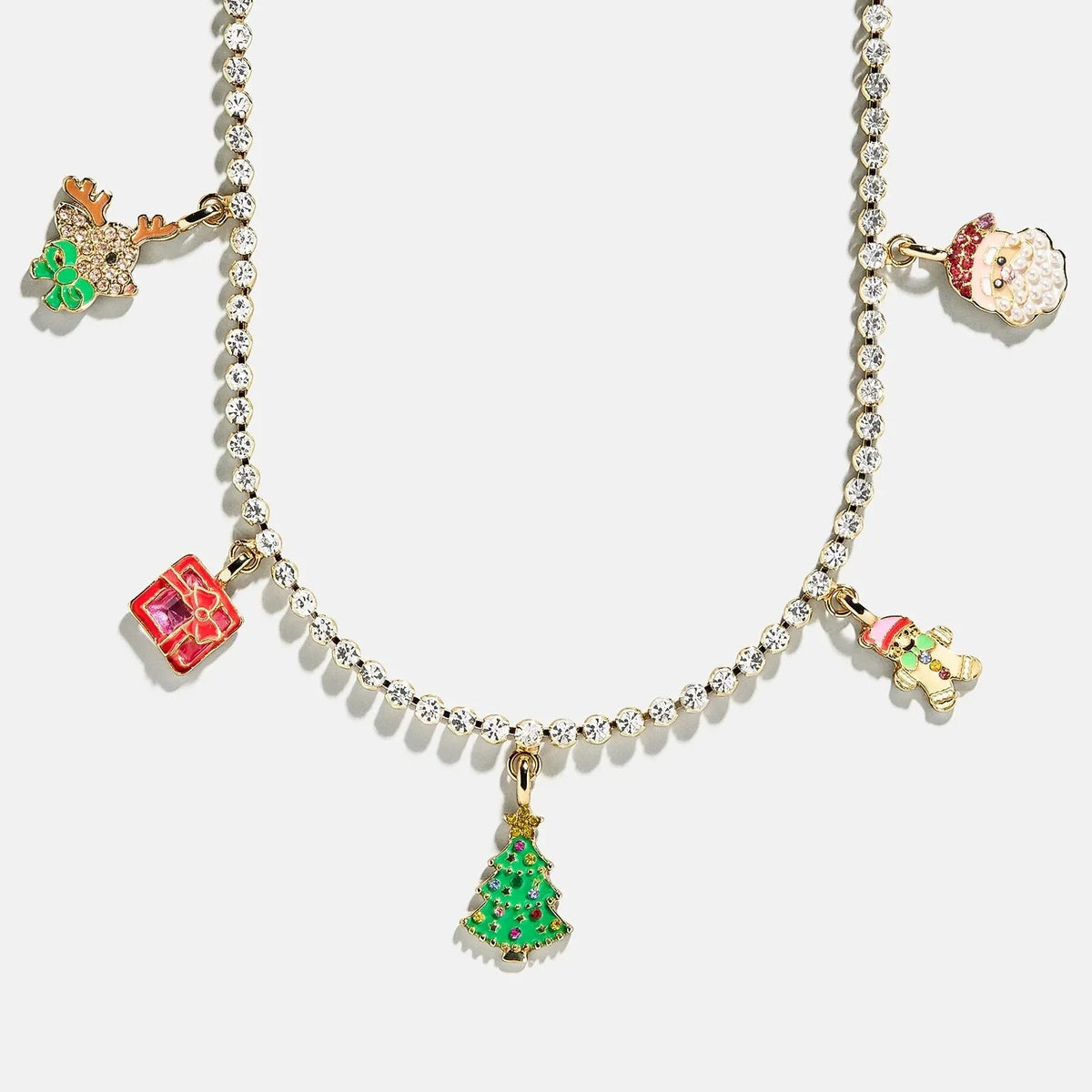 Merry Christmas Kids’ Charm Necklace - Christmas Tree