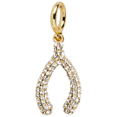Luck Cluster Charm - Wishbone