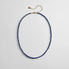 Mini Semi-Precious Necklace - Lapis
