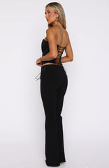 Hello Lover Pants Black